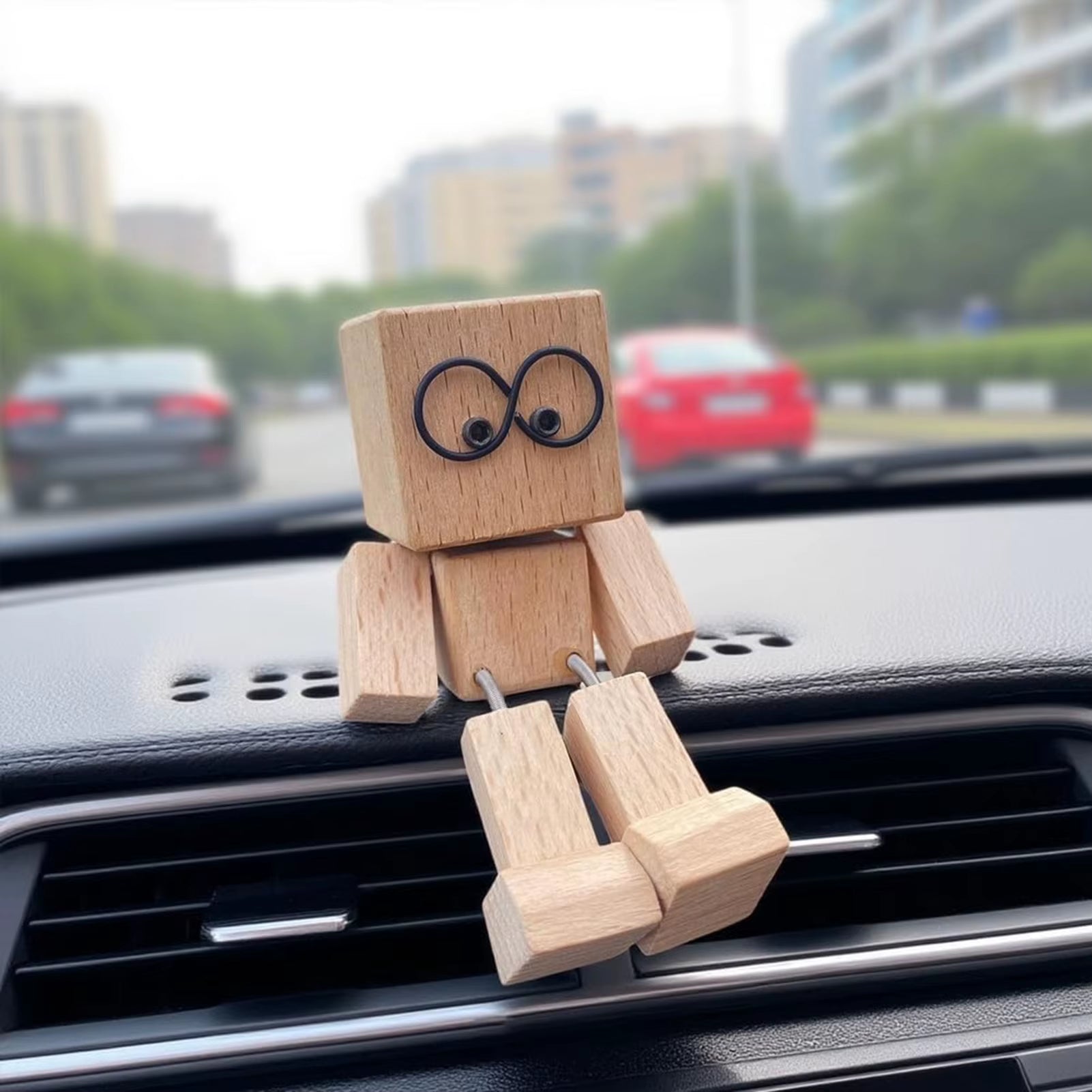 Creative Nodding Leg Puppet Car Interior Decoration