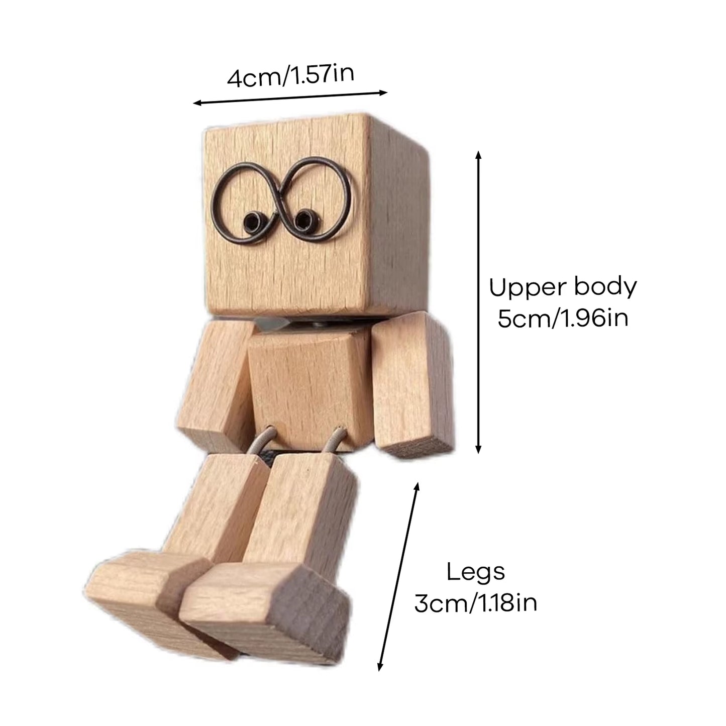 Creative Nodding Leg Puppet Car Interior Decoration