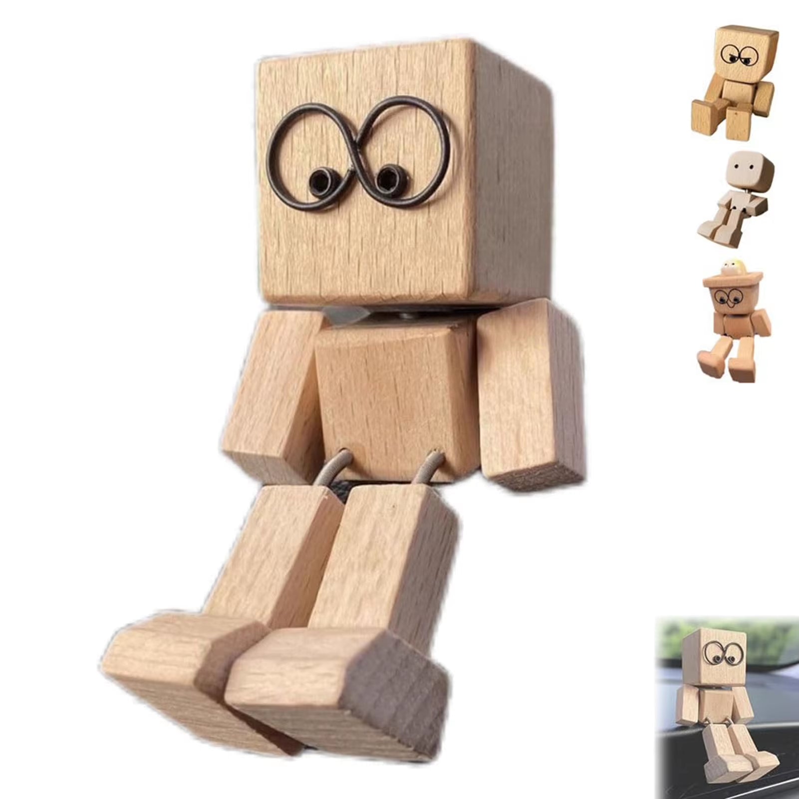 Creative Nodding Leg Puppet Car Interior Decoration